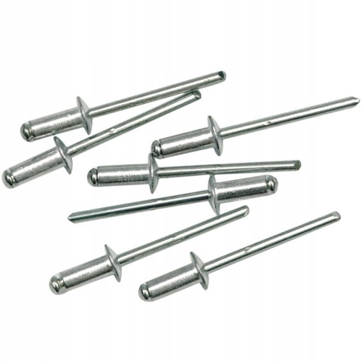 Hliníkové nity 6,4x3,2mm 50 ks.