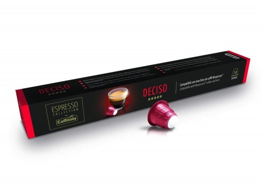 Caffitaly DECISO Nespresso systém 10 kapsúl
