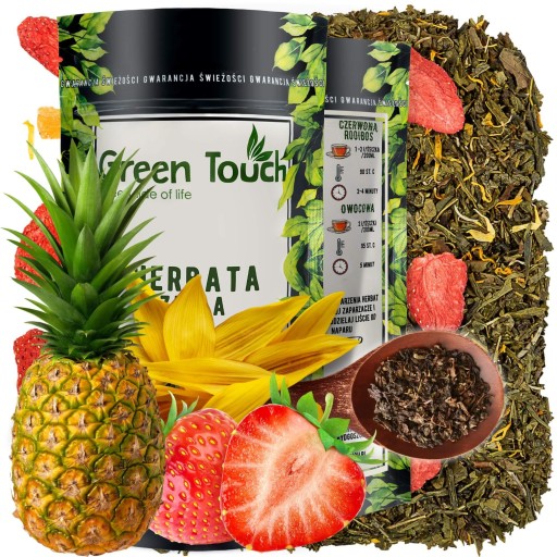 Zelený čaj Sencha 9 POKLADOV ČÍNY ovocie 50g