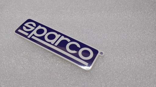 NÁLEPKA S LOGOM SPARCO 8,9 x 2,5 cm