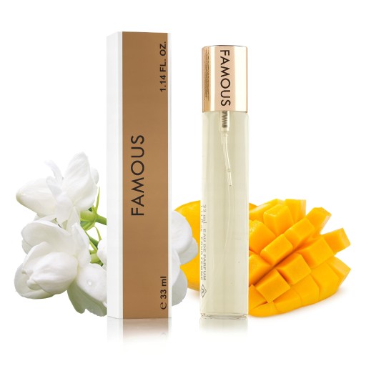 FAMOUS dámske parfémy 33ml flakóny parfémov