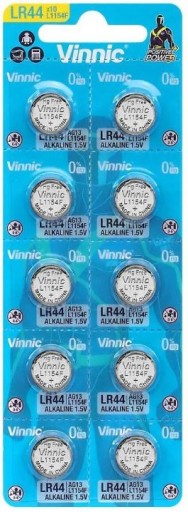 10x AG13 LÍTIOVÁ ALKAICKÁ BATÉRIA LR44 F70 L1154
