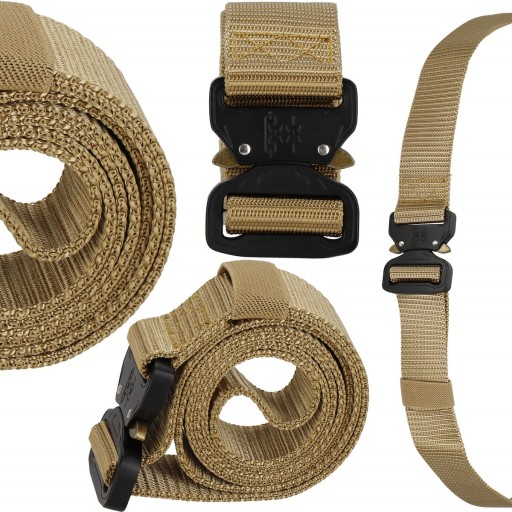 VOJENSKÝ TAKTICKÝ OPASOK na nohavice SURVIVAL vojenský opasok QR BUCKLE silná