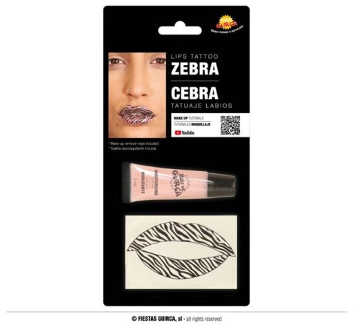 ZEBRA TETOVANIE NA PERY + HYDRATAČNÝ BALZAM