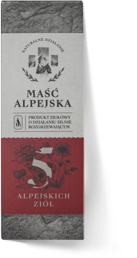 Silne hrejivá Alpská masť, 100 ml