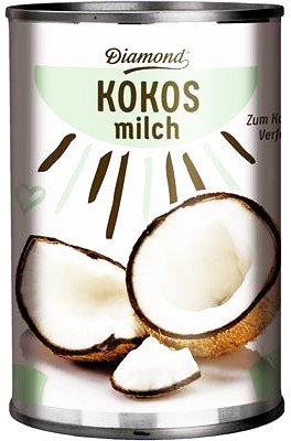 KOKOSOVÉ MLIEKO (82% extrakt) 400ml DIAMANT