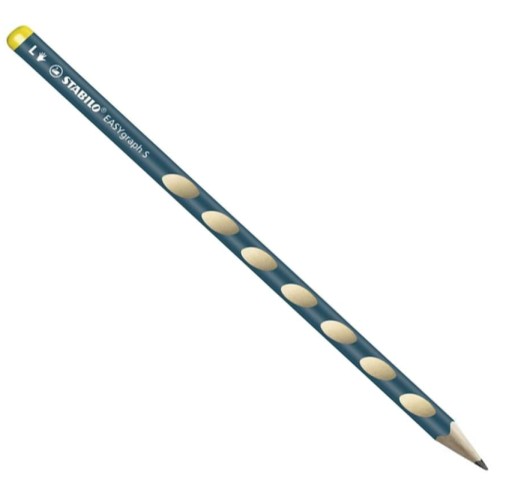 Ceruzka Stabilo Easy GRAPH Start pre ľavákov benzín - námornícka modrá
