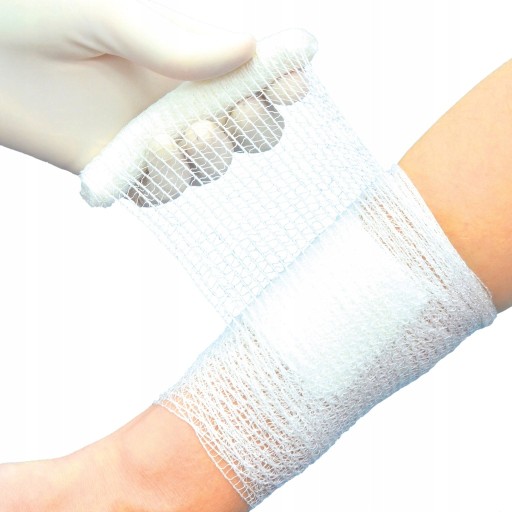 NÁVRH ELASTOBAND ZÁKLADNÁ PLETENÁ BANDÁŽ NOSNÁ PLETENÁ PÁSKA 5cm x 4m