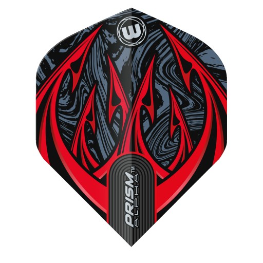 Šípkové perá Winmau Prisma Alpha Diablo Šípky