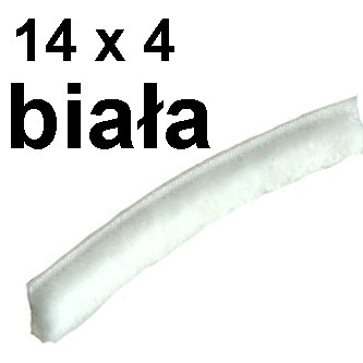 Tesnenie kefky prepážky pre šatníkovú skriňu 14x4 WIDE