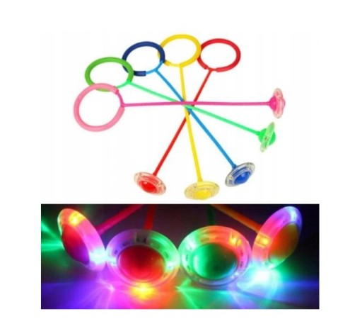 HULA HOP PRE ŠVIHÁK NA NOŽNÚ ŠVIHADLO A ČERVENÁ LED
