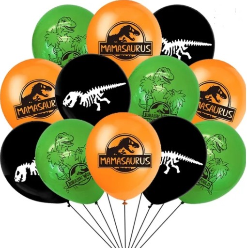 SADA BALÓNOV JURSKÝ SVET DINOSAURY 12 ks
