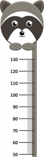 Nálepka MEASURE VÝŠKA
