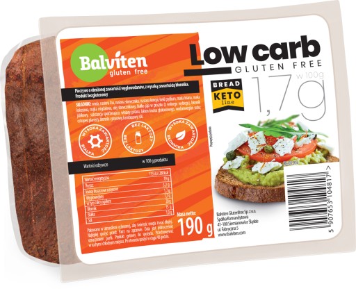 KETO chlieb Ketogénny chlieb s vysokým obsahom PROTEÍNOV