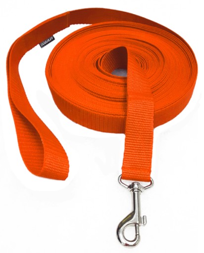 Tréningové vodítko 10m/2,5cm - M obojok