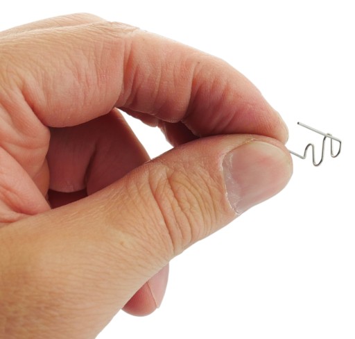 ZOŠÍVAČKY pre plastovú zošívačku RS26, plochá, VEĽKÁ VLNA 0,6 mm - 100 ks.