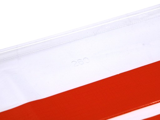Kryt 260 mm nastaviteľný priehľadný