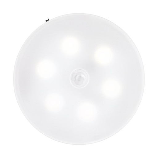Dobíjacia LED nočná lampa, bezdrôtový pohybový senzor, Rebel magnet