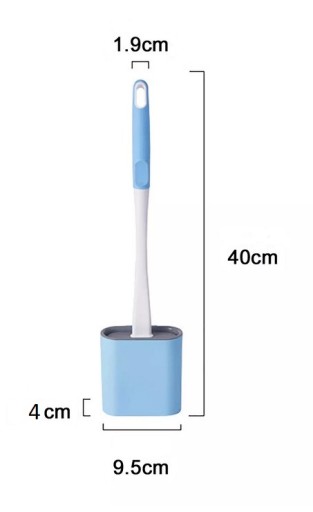 SILIKÓNOVÉ TOALETNÉ KEFY WC Štýlové