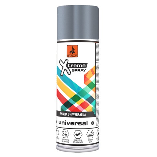 SMALT SPREJ DRAGON 400ML RAL 9003 LESK BIELA