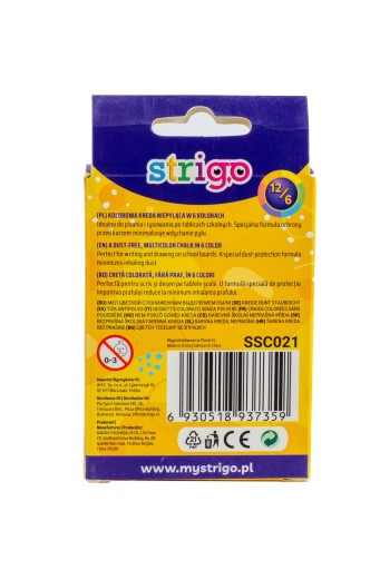 STRIGO farebná krieda 12 kusov