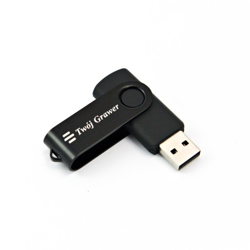 Pendrive TWISTER 16 GB s vyrytým logom Ako darček