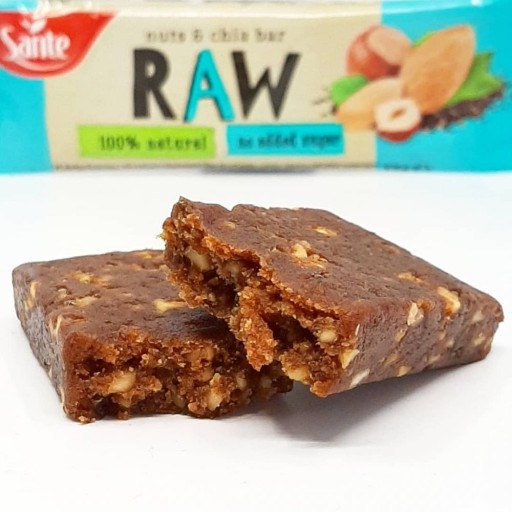 Surová ovocná tyčinka Sante, orech a chia 35g x6