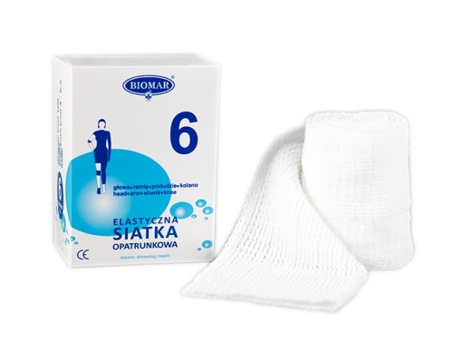 Elastická sieťovina, veľkosť 6, 100 cm