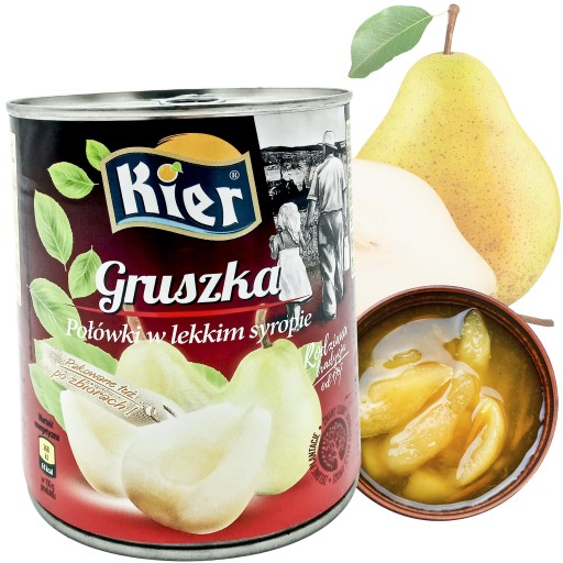 WILLIAMS hruška 840g POL v sirupe light