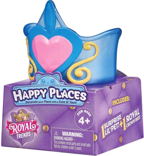 Kráľovská koruna Shopkins + figúrka domáceho maznáčika