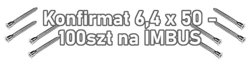 Potvrdiť 6,4 x 50 - 100 ks na IMBUS