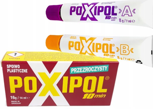 POXIPOL LEPIDLO PLASTOVÉ SPOJIVO ČIERÉ 14ml