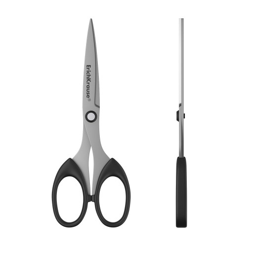 ErichKrause Top Model nožnice, 16 cm, čierne 1 ks