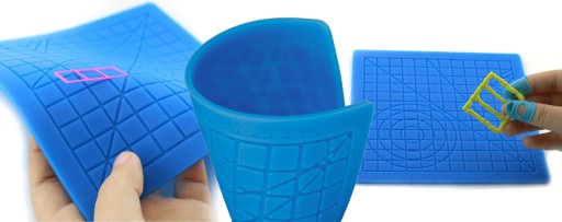 SILIKÓNOVÁ PODLOŽKA SÚPRAVA PREDLOŽKY PRE 3D PERO 17x17cm