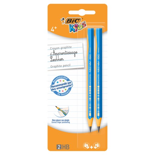Hrubá ceruzka pre NAJMLADŠÍCH ĽUDÍ Perfektná do ŠKOLY Mix 2 kusy Bic ceruzky