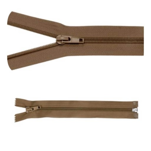 Zips 70cm Káva 5ks MIKINA Zips
