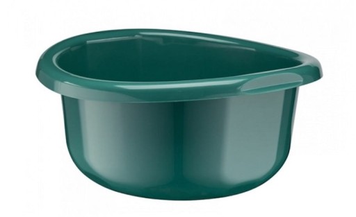 Miska Selma okrúhla, 15L, zelený plast