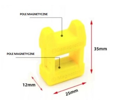 2v1 MAGNETIZÉR DEMAGNETIZÁTOR PRE SKRUTKOVAČKY, SKRUTKY, KĽÚČE