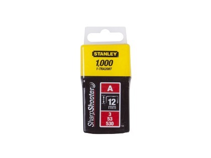 Sponky sponky 1000ks 12mm Stanley
