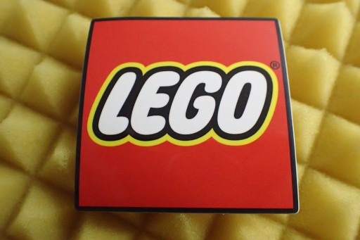 LEGO NÁLEPKA NÁLEPKA 6,2 x 6,2 cm