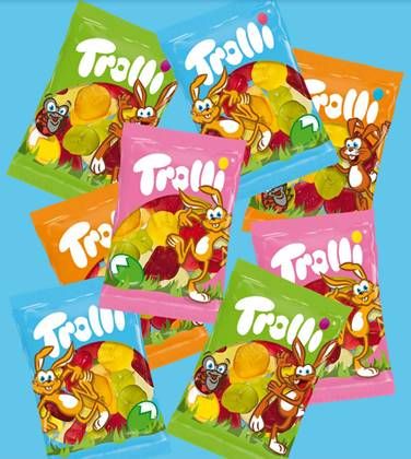 TROLLI JELLIES FUNNY BENNIES VESELÉ ZAJAČIKY 200 g