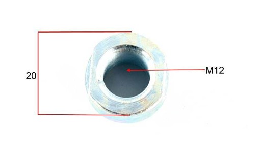 komár Axle cone zadný kužeľ pre Komar Motorynki Pony