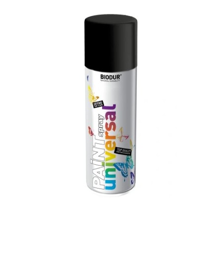 BIODUR UNIVERZÁLNY SMALT SPREJ 400ml ČIERNA