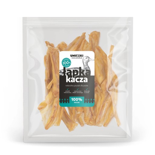 MUŽKA pre psov, kačacia labka, 10 ks 100% prírodné UNISZKI