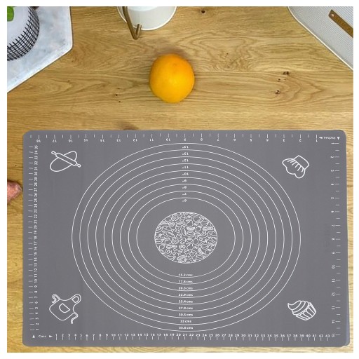 SILIKÓNOVÁ DOSKA 70x50cm XXL VEĽKÁ SKLADACIA, PROTIŠMYKOVÁ PODLOŽKA NA CESTO
