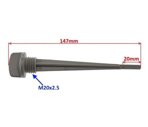 ZIPP VZ-2 125 JUNAK 123 Zástrčka mierky oleja