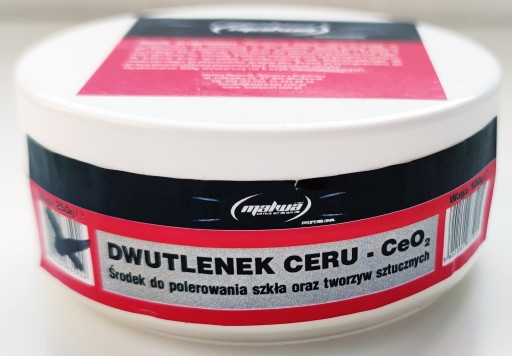 Oxid ceričitý na leštenie skla Malwa 100g