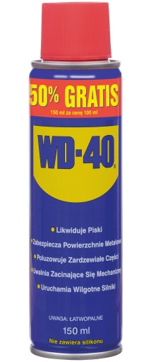 WD-40 MULTIFUNKČNÝ PRÍPRAVOK 100ML +50% ZDARMA