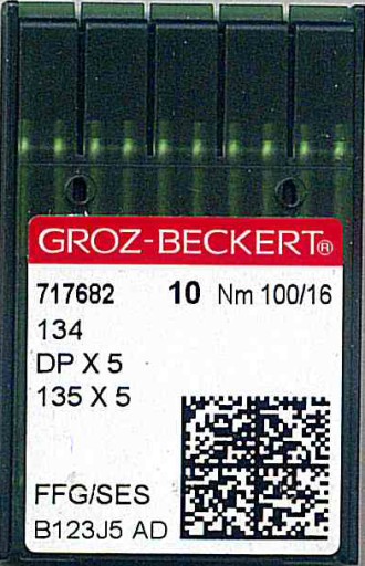 Ihly pre stroj s vázaným stehom Groz-Beckert 135x5 100 SES 10 ks