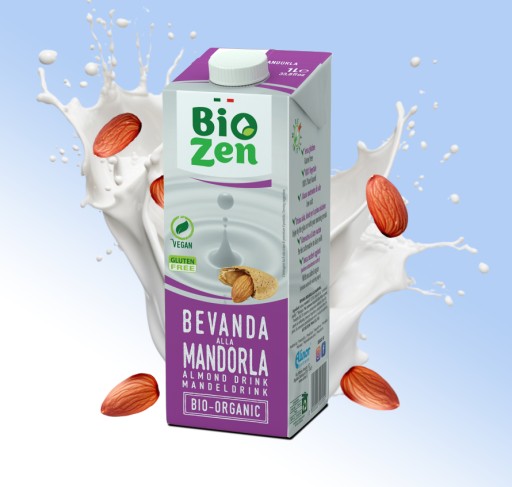 BIO mandľový rastlinný nápoj, BIO, bez lepku, 1L/ BIOZEN